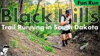 Trail Running Storm Mountain in the Black Hills of South Dakota