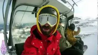 Zell Am See, Kaprun Snowboarding. Snowboard Realms se5 ep3