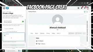 FACBOOK PAGE CREAT