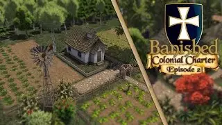 Banished: CC | Episode 2 | Farmside Windmill