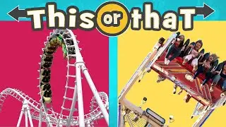 Would You Rather - Amusement Park Edition🎡🎢🎟 Personality Quiz!