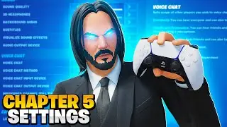 *NEW* BEST Controller Settings For CHAPTER 5 SEASON 2 + Better FPS, Colorblind, and LESS Delay!