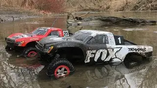 Traxxas slash vxl bashing plus mudding