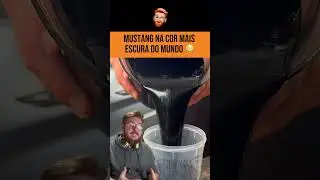 Mustang mais escuro do mundo