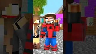 Dance battle Iron Man VS Spider Man | Minecraft Animation 