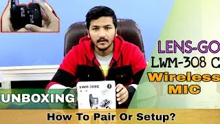 Wireless Mic UNBOXING!! LENS-GO LWM-308C Wireless Mic, 2020