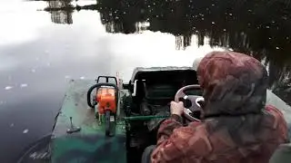 КАРАКАТ ЗИС-5 В БРОД ЧЕРЕЗ РЕКУ КАПША // ОСЕНЬ 2019