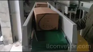 Belt conveyor with photoelectric stop #conveyor #beltconveyor #llconveyor