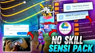 ✅Full Sensi pack for only headshots in free fire | white ff Sensi pack | 