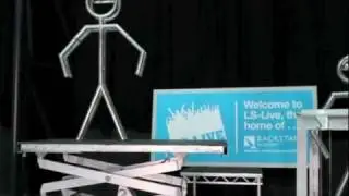 Scissor Lift demo at LS-Live