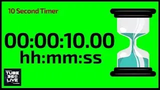 Green Screen 10 second timer | Set Timer For 10 Second ⏲ Time Counter ☑️