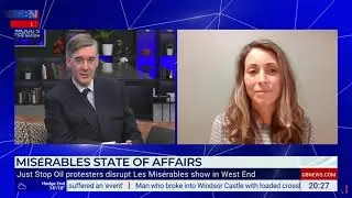 Chloe Naldrett | Jacob Rees-Moog | GB News | 5 October 2023 | Just Stop Oil