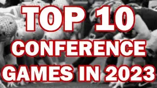Top 10 College Football Conference Games 2023