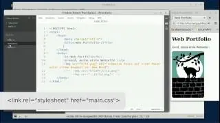 HTML und CSS   Eine CSS Datei einbinden hd