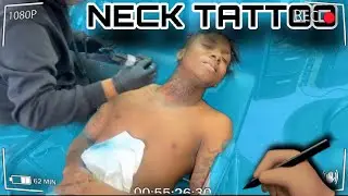 I GOT MY NECK TATTOOED | VlogMas #2 #vlogmas