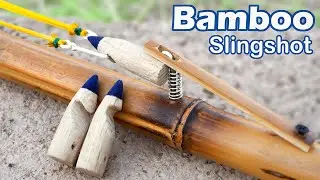 DIY Bamboo Slingshot _ Simple to Make