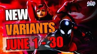 UPCOMING Marvel Snap Variants | JUNE 2024