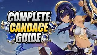 CANDACE - COMPLETE GUIDE - Optimal Builds, Weapons, Artifacts, Gameplay Showcase | Genshin Impact