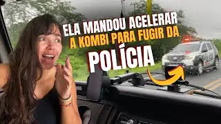 We ran from the police in Jericoacoara. How CRAZY, we'll never do that again! 