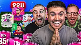 99er PARTY! NEUER ACCOUNT! WER erreicht MEHR mit 10x85+ PACKS in 1 STUNDE 🔥🤯 (3ER ACCOUNT BATTLE 🏆)