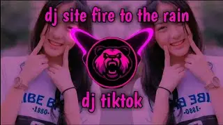 Dj site fire to the rain viral tiktok