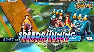 Speedrunning Solo Mission Episode Battle One Piece Bounty Rush