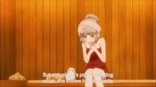 New Game! - Shizuku talks to Aoba's Snowman
