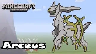 Minecraft: Pixel Art Tutorial and Showcase: Arceus (Pokemon)