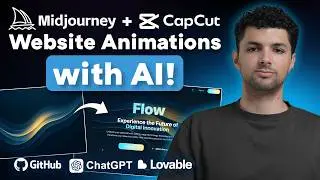 How to Create an Animated Landing Page with AI (Midjourney + ChatGPT + CapCut)