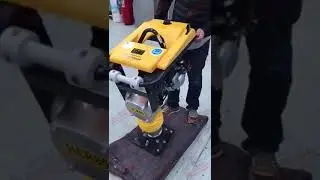 tamping rammer testing video  #chinamachinery