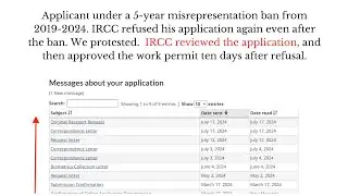 Immigration changed their decision.
