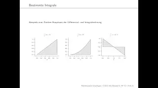 (6) Integralrechnung