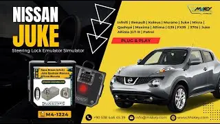 GOLDCAR Steering Lock Emulator for Renault & Nissan JUKE (Plug and Start)