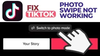Fix tiktok photo swipe not working | Fix Tiktok Photo Swipe Option Not Showing