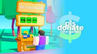 being afk on PLS DONATE 💵 to see how much robux i can get