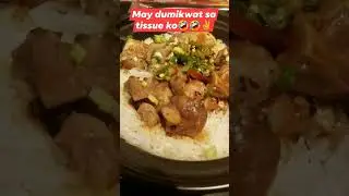 MX DINNER / blk bean and garlic spareribs with rice #viralvideo #shorts #dinner