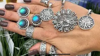 БЕСКАМЕНКА СЕРЕБРО ОТ ФИТ💍 И САМОЦВЕТЫ В УКРАШЕНИЯХ