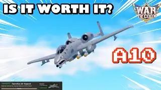 IS THE NEW A10 JET WORTH IT IN WAR TYCOON ROBLOX?