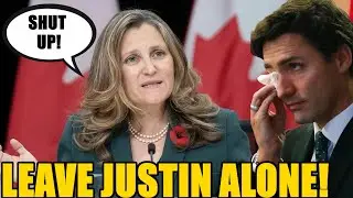 Twitchy Freeland ATTACKS her OWN PARTY!