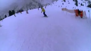 ski goggles with camera ( skiing blue in obertauern)