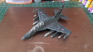 "Запорол" модель! Як-130 (Zvezda) 48 scale -шаг 3