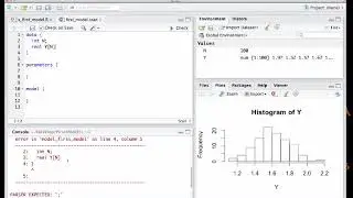How to write your first Stan program