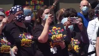 Montefiore Nyack Hospital's 500th COVID-19 Conqueror Discharge
