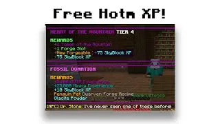 How to enter glacite tunels without hotm 7, free hotm xp!!