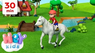 Hoppe Hoppe Reiter und Mehr! | Klassisches Kinderlied | HeyKids Deutsch Kinderlieder
