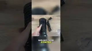 Éliminez les insectes avec cette lampe puissante de 30 cm de haut