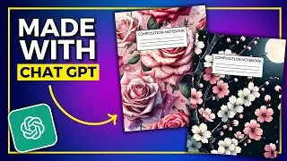 Create KDP Composition Notebooks Using Chat GPT and Dall-E 3