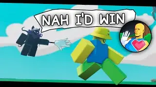 С этом пора покончить, получаем Nah I'd win. | Slap Battles