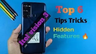 | Itel vision 3 | Tips Tricks | Top 6 | Best Hidden Features in the 2024 |
