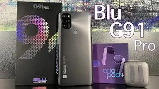 Blu G91 Pro - [$150] - Helio G90 - 6/128GB - Android 11 - 4K Camera - Fingerprint & Wireless Charge!